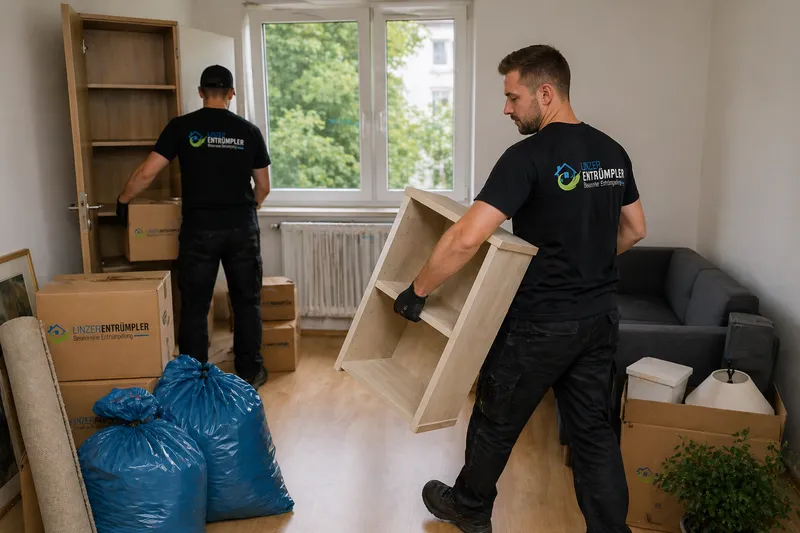 Haushaltsauflösung – Team im Einsatz